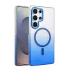 Newface Samsung Galaxy S25 Ultra Glossy Magsafe Kapak - Mavi