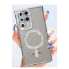 Newface Samsung Galaxy S25 Ultra Kılıf Joke Simli Magneticsafe Kılıf - Pembe