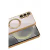 Newface Samsung Galaxy S26 Kross Magneticsafe Kapak - Çöl Titanyum