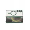 Newface Samsung Galaxy S26 Kross Magneticsafe Kapak - Koyu Yeşil
