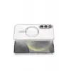 Newface Samsung Galaxy S26 Plus Kross Magneticsafe Kapak - Gümüş