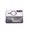 Newface Samsung Galaxy S26 Plus Kross Magneticsafe Kapak - Mor