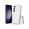 Newface Samsung Galaxy S26 Plus Magneticsafe Şeffaf Silikon - Şeffaf