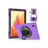 Newface Samsung Galaxy T500 Tab A7 10.4 Kılıf Amazing Tablet Kapak - Mor