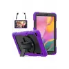 Newface Samsung Galaxy T510 Tab A 10.1 Kılıf Pars Tablet Kapak - Mor