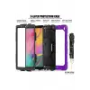 Newface Samsung Galaxy T510 Tab A 10.1 Kılıf Pars Tablet Kapak - Mor