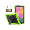 Newface Samsung Galaxy T510 Tab A 10.1 Kılıf Pars Tablet Kapak - Yeşil
