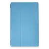 Newface Samsung Galaxy T970 Tab S7 Plus 12.4 Kılıf Tablet Smart Kılıf - Mavi