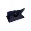 Newface Samsung Galaxy Tab A9 Plus Kılıf 360 Tablet Deri Kılıf - Lacivert
