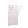Newface Samsung Galaxy Tab S10 FE Plus 13.1 Kılıf Anti Shock Tablet Silikon - Şeffaf