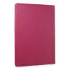 Newface Samsung Galaxy X610 Tab S9 FE Plus 12.4 Kılıf 360 Tablet Deri Kılıf - Pembe