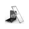 Newface Samsung Galaxy Z Flip 4 Kılıf Fold Element Kapak - Gümüş