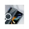 Newface Samsung Galaxy Z Fold 5 Kılıf Magneticsafe Şeffaf Silikon - Şeffaf