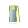 Newface Tecno Camon 16 Kılıf Platin Silikon - Sarı