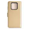 Newface Tecno Camon 16 Prime Trend S Plus Kapaklı Kılıf - Gold