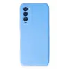 Newface Tecno Camon 18 Kılıf First Silikon - Mavi