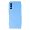 Newface Tecno Camon 18 Kılıf First Silikon - Mavi