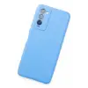 Newface Tecno Camon 18 Kılıf First Silikon - Mavi