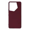 Newface Tecno Camon 20 Pro 5G Kılıf First Silikon - Bordo