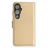 Newface Tecno Pova 4 Pro Trend S Plus Kapaklı Kılıf - Gold