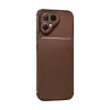 Newface Tecno Pova Curve 2 5G Auto Focus Karbon Kapak - Kahverengi