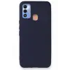 Newface Tecno Spark 7T Kılıf First Silikon - Lacivert