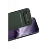 Newface Tecno Spark Slim 5G Auto Focus Karbon Kapak - Koyu Yeşil