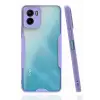 Newface Vivo Y15S Kılıf Platin Silikon - Lila