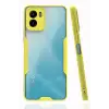 Newface Vivo Y15S Kılıf Platin Silikon - Sarı
