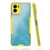 Newface Vivo Y15S Kılıf Platin Silikon - Sarı