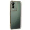 Newface Vivo Y17S Kılıf Razer Lensli Silikon - Gold