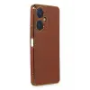 Newface Vivo Y27 Kılıf Volet Silikon - Kırmızı