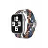 Newface Watch 22mm Star Kordon - Gri-Turuncu