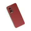 Newface Xiaomi Mi 10T Kılıf Volet Silikon - Kırmızı