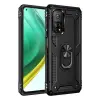 Newface Xiaomi Mi 10T Pro Kılıf Sofya Yüzüklü Silikon Kapak - Siyah