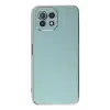 Newface Xiaomi Mİ 11 Lite Kılıf Volet Silikon - Açık Yeşil