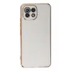 Newface Xiaomi Mİ 11 Lite Kılıf Volet Silikon - Beyaz