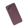 Newface Xiaomi Mİ 11 Lite Kılıf Volet Silikon - Mor