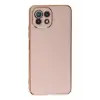Newface Xiaomi Mİ 11 Lite Kılıf Volet Silikon - Pembe