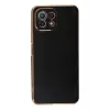 Newface Xiaomi Mİ 11 Lite Kılıf Volet Silikon - Siyah