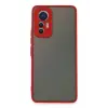 Newface Xiaomi Mi 12 Lite Kılıf Montreal Silikon Kapak - Kırmızı