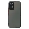 Newface Xiaomi Mi 12 Lite Kılıf Montreal Silikon Kapak - Siyah