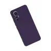 Newface Xiaomi Mi 12 Lite Kılıf Nano içi Kadife Silikon - Mor