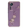 Newface Xiaomi Mi 12T Pro Kılıf Esila Silikon - Mor