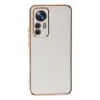 Newface Xiaomi Mi 12T Pro Kılıf Volet Silikon - Beyaz