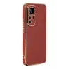 Newface Xiaomi Mi 12T Pro Kılıf Volet Silikon - Kırmızı