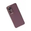 Newface Xiaomi Mi 12T Pro Kılıf Volet Silikon - Mor