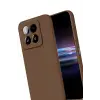 Newface Xiaomi Mi 15T First Silikon - Kahverengi