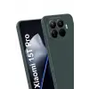 Newface Xiaomi Mi 15T Pro First Silikon - Koyu Yeşil