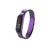 Newface Xiaomi Mi Band 4 Metal Baklalı Kordon - Mor
